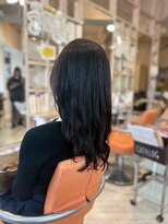 アシャ ヘアー ソリューション 神戸店(asha hair solution) イメチェン/ピンクベージュ/アンブレラカラー/前髪/摂津本山