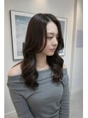 《佐藤遥》韓国風レイヤー×オリーブベージュ