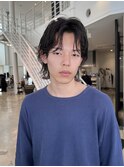 ニュアンスパーマ/ニュアンスウルフ/フェザーパーマ【鏡島】