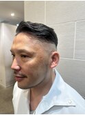 ツーブロック スキンフェード