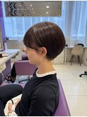 コンパクトショート　京都美容室　進詩織