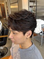 ボーイ(BOY)&nbsp;フェザーショート／フェザーパーマ／アクティブショート