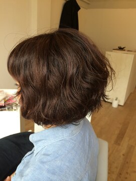 カタチヘアー(HAIR) kusegede可愛いショートボブのカタチ