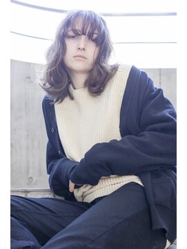 ヘアサロン ガリカ 表参道(hair salon Gallica) 『ブルージュ＆似合わせカット』小顔外国人風ヴェールウェーブ