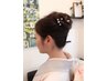 【年中受付(ヘアセット＋着付け・訪問着)】￥17600　※お電話予約限定！