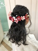 クロップ エス 湘南辻堂(crop es) crop es 湘南辻堂 yuuka☆ふわっとハーフアップ