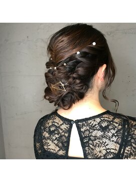 ヘアーワークス ヘルム 渋谷店(HAIR WORKS HELM) アップスタイル