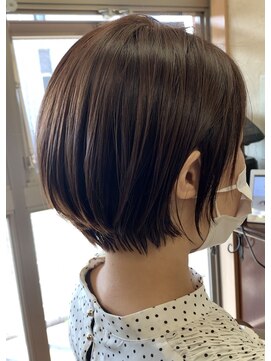 ベルベットヘア 千早店(Velvet hair) 首がキレイに見えるモテショートボブ☆ 【福岡 聖容】