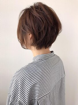 ヘアーアンドスパ フェリーチェ ミチ 野田屋町店(HAIR&SPA felice MICHI) 【feliceMICHI島田和也】立体感ショートボブ