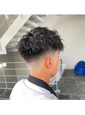 前下がり×ツイストスパイラル