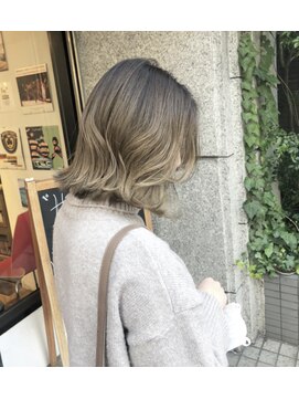 ヘアーワークス アンビエント(Hair works Ambient) バレイヤージュ#ハニーベージュ【Ayaka】