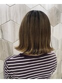 【ハイライト】切りっぱなし外ハネボブ
