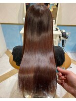 ロンド ストラーダ 心斎橋(Lond strada) シルキーベージュ×グレージュカラー【髪質改善/縮毛矯正】