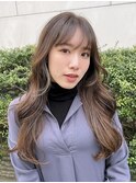 広尾　恵比寿　麻布　小顔カット　ロングヘア　ロングレイヤー