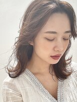 リュクスバトーバイトリコ 船橋南口店(Luxe BATEAU by tricot) ミディレイヤー/小顔カット/20代30代40代/大人可愛い