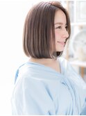★艶感キレイめカジュアルうる艶髪前下がりボブ20代30代40代★9