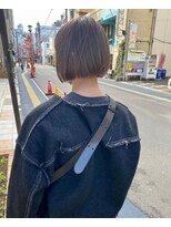 ガレージ バイ グリーン 原宿 表参道(Garage by green)&nbsp;【loki】ボブ×モカブラウン