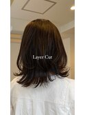 巻くのも簡単!レイヤーカット!