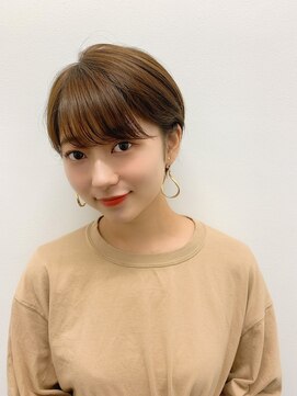 ロンドエニカ 大宮(Lond enika) lond 惇平　大人ガーリーモードヘアチョコレートプリカール