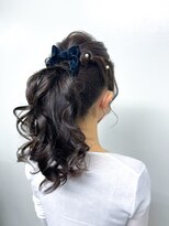 バブルス 上福岡店(BUBBLES)&nbsp;リボン×ポニーテール