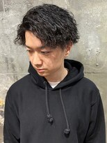 アルフレッド 瑞穂店(alfRed)&nbsp;刈り上げ　ツーブロック　波巻きツイスパ　メンズショート