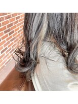 エルバイシオン(aile by sion)&nbsp;ブルーアッシュ×インナーカラー