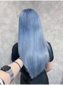 イメチェン/レッドブラウン/フルバング/似合わせカット/渋谷駅