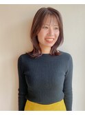 くびれレイヤースタイル