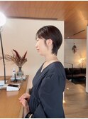 伸ばしかけなショートカット