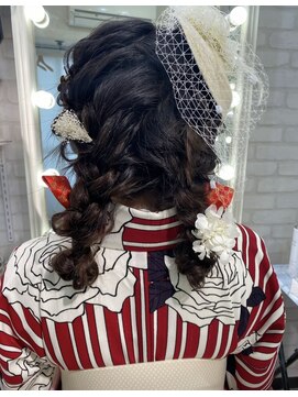 マカリィ 池袋店(Makalii) 編み込みツインテール