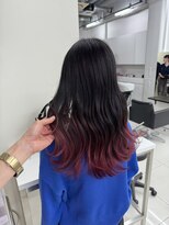 アライブ ハラジュク(ALIVE harajuku)&nbsp;グラデーションカラーバレイヤージュインナーカラー　ryota