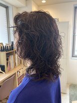 ヘアーサロン イルア 北越谷(hair salon I'LUNA) 大人目ピンクなウェーブスタイル。7.12