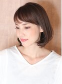 40代50代小顔前髪イメチェンアンブレラカラーショート
