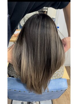 フク ヘアーワークス バイ フェニーチェ(fuku hair works by FENICE) バレイヤージュ