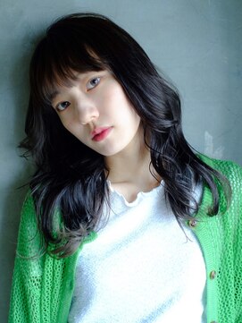 クロン 美容室(clon) デジタルパーマで作る韓国風巻き髪パーマ