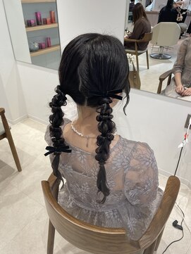 ラ ブランシュ 大宮(La Blanche) 編みおろしツイン/ヘアセット