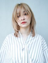 ギークス(GEEKS)&nbsp;【GEEKS渋谷】ミルクティーベージュ/冬カラー/ロングウルフ/渋谷