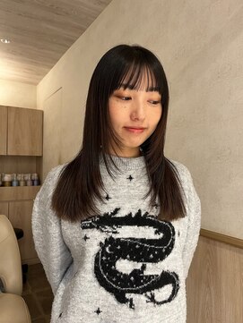 パーク(PAAQ) 【藤沢haru 】ロングレイヤー/ハッシュカット/ワイドバング