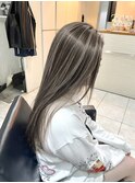 【BLend渋谷】髪質改善ブラウンハイライトカラー