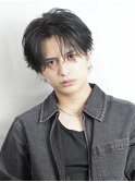 韓国ニュアンスパーマシャドウパーマワックスなしセンターパート