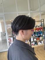 サラ 新宮店(SARA) 刈り上げセンターパート/ダークブラウン