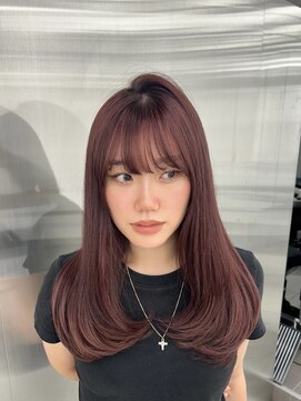 ウルスバイバレット 銀座(Urus by VALETTE) 韓国レイヤー×ワインレッド