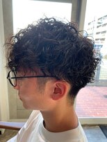 ソレイユ バイ アルフレッド(SOLEIL by alfRed)&nbsp;【メンズパーマ】　無造作くるくるパーマ