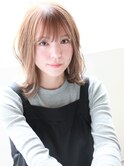 〔genesis〕伸ばしかけ、ふんわりセミロング