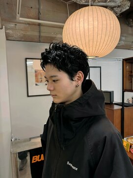 バブルス 溝の口(BUBBLES) ナチュラルマッシュ × スパイキーショート【BUBBLES溝の口】