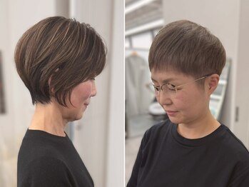 ジエクトアイロ 江坂駅前の写真/40代からの大人女性の魅力を引き出す【白髪ぼかしハイライト】が大人気！専属カラーリストが担当します◎