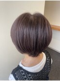白髪ぼかしハイライト、明るい白髪染め 30代、40代、50代