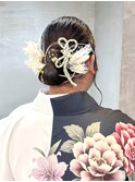ヘアセットヘアアレンジハーフアップ/カチモリヘア/八王子