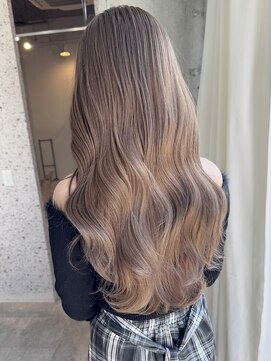 ラニヘアサロン(lani hair salon) ミルクティーカラー/ベージュ/グレージュ/ダブルカラー/ブリーチ