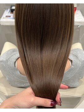 ケーツー あべのキューズモ-ル店(K-two) オリーブカラー*オリーブベージュ*髪質改善*髪ドラ*つるりんちょ